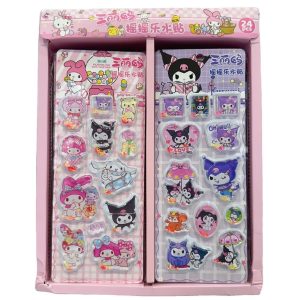 استیکر آکواریومی برجسته کرومی و دوستان