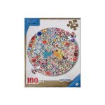 پازل 100 تکه گل